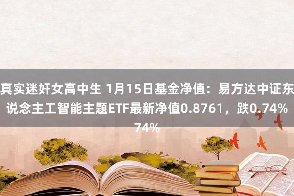 真实迷奸女高中生 1月15日基金净值：易方达中证东说念主工智能主题ETF最新净值0.8761，跌0.74%